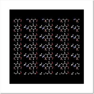 Adrenaline Molecule Posters and Art